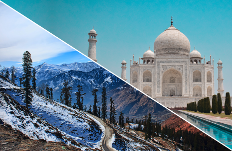 Himachal With Agra Tour Package